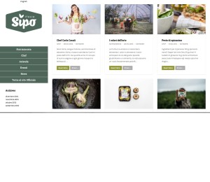 SIPO home page sito web