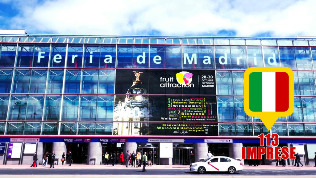 L'undicesima edizione di Fruit Attraction ospiterà a Madrid 1800 aziende e 90 mila professionisti