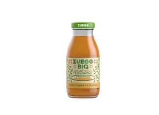 Zuegg Bio, la vellutata con zucca, carote e zenzero. La linea esce sul mercato con cinque varietà da coltura biologica a base verdure