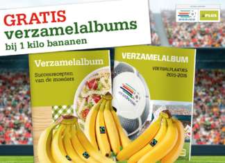 Le banane fair trade sono il prodotto più venduto nella catena di supermercati olandese Plus