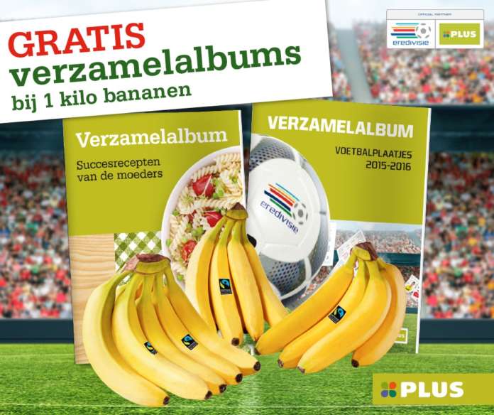 Le banane fair trade sono il prodotto più venduto nella catena di supermercati olandese Plus