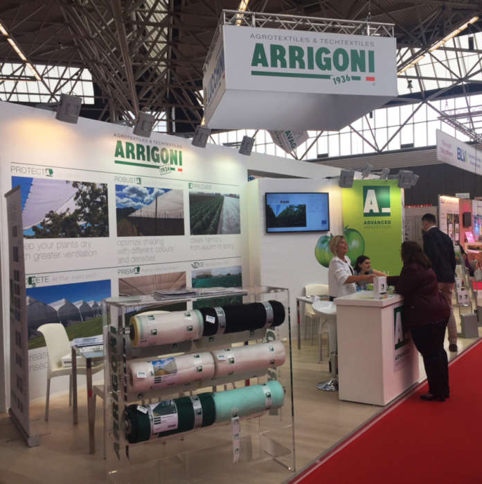 Arrigoni, specializzato nella produzione di schermi protettivi per l’agricoltura, sarà uno dei protagonisti della fiera internazionale di Amsterdam