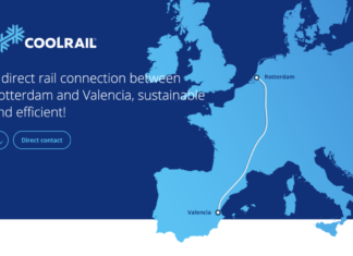 CoolRail è un nuovo collegamento ferroviario diretto per i prodotti freschi: la tratta è Valencia Rotterdam, dalla Spagna all'Olanda