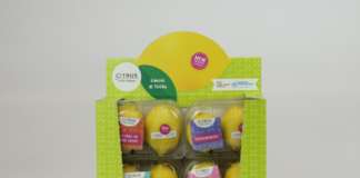Gli espositori di limoni di Citrus-L'Orto Italiano sono disponibili da giugno nella grande distribuzione organizzata