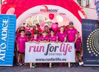 Red Moon ha partecipato come main sponsor alla terza edizione di Run for life Südtirol, una corsa non competitiva