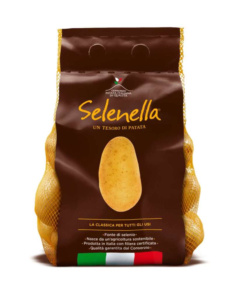 Il Consorzio Patata Italiana di Qualità garantisce l'etichetta chiara e trasparente di Selenella