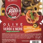 Le Olive a rondelle verdi e nere Polli: denocciolate e già affettate, sono un ottimo topping per insalate e bruschette