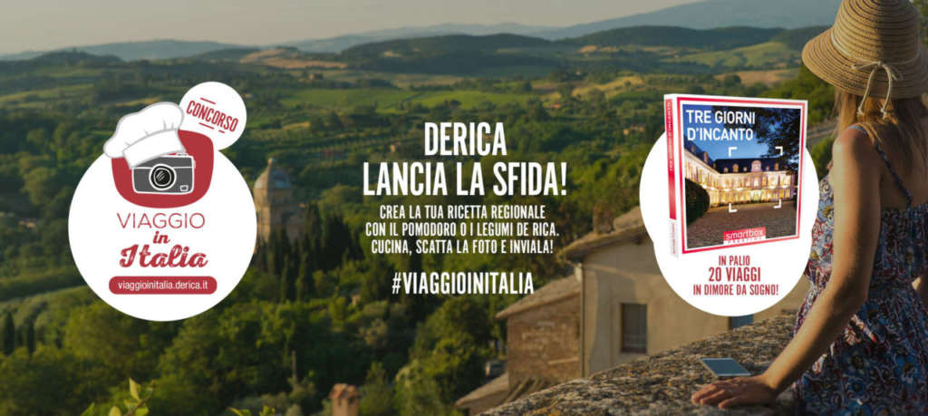 Con il concorso Viaggio in Italia di De Rica si vincono 20 week-end da 2 notti in castelli o raffinate dimore