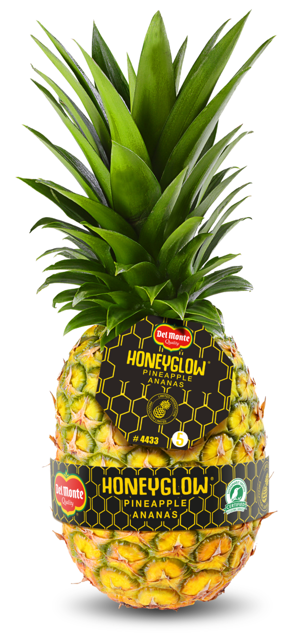 Ananas HoneyGlow Del Monte, un prodotto premium