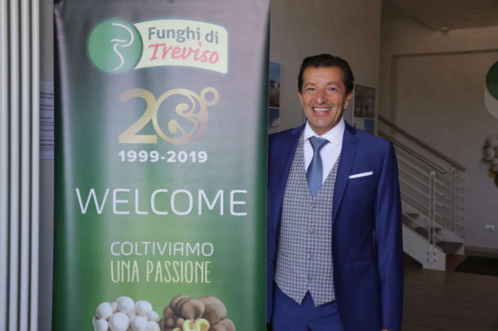 meo Fuser, presidente dell’Organizzazione dei produttori Consorzio Funghi Treviso
