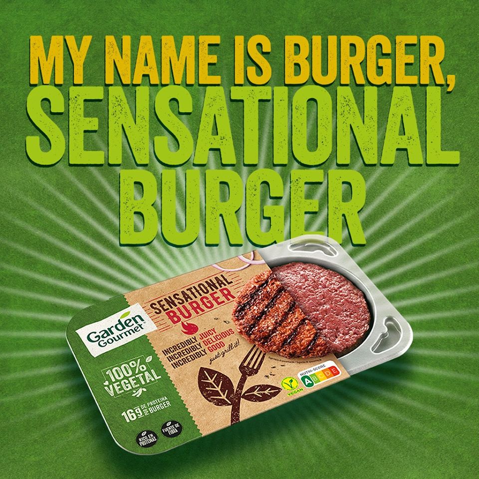 Il Sensational Burger Garden Gourmet, lanciato da Nestlé