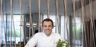 Raffaele Lenzi, executive chef del ristorante Berton al Lago del resort il Sereno