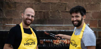 Marc Coloma e Bernat Añaños, co-founder di Heura Foods, il marchio spagnolo di carne vegetale