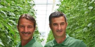 I fratelli Enzo e Lino Lapietra, titolari dell'azienda agricola omonima