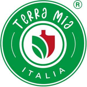 Logo Terra Mia Italia. I primi prodotti lanciati sul mercato saranno gli agrumi