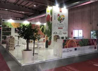 Lo stand (Hall3 / A026) di I love fruit&veg from Europe a Cibus