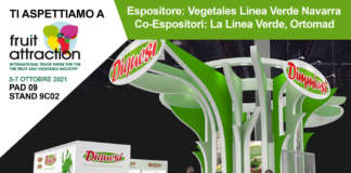 Lo stand di Ortomad a Fruit Attraction, a Madrid