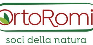 Il nuovo logo OrtoRomi, con il nuovo pay off che richiama la sostenibilità