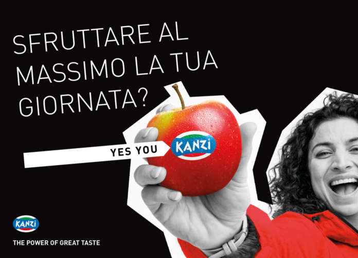 La mela Kanzi protagonista di una nuova campagna con il claim Yes You Kanzi