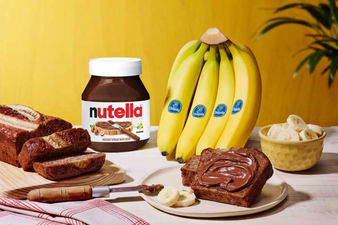 Chiquita ha siglato una partnership con Nutella negli Usa