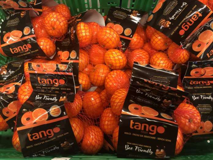 Tango Fruit, il mandarino seedless Tang Gold distribuito da Spreafico