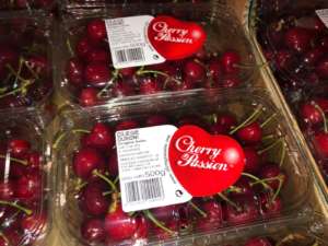 Ciliegie a marchio Cherry Passion