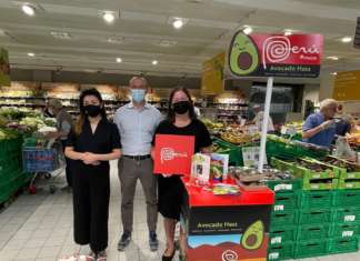 Promozione dell'avocado Hass peruviano di Spreafico in un punto di vendita di Coop Nord Ovest