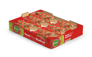Packaging di kiwi rosso Sweeki Red