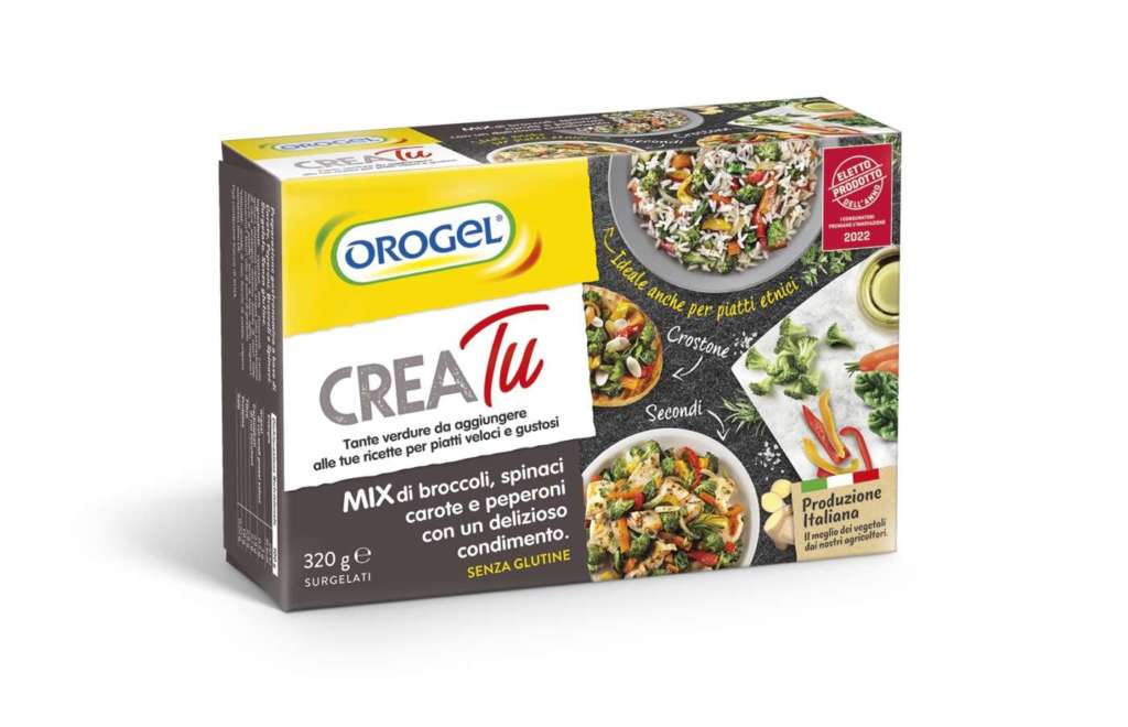 Crea tu Orogel, Mix Broccoli, Spinaci, Carote, Peperoni