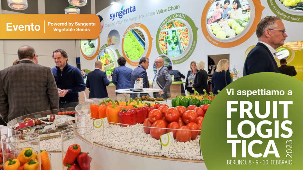 Lo stand di Syngenta Vegetable Seeds a Fruit Logistica (padiglione 1.2 stand C-50)
