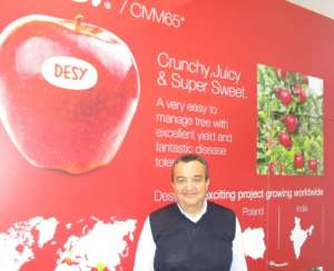 Il presidente Civ, Mauro Grossi, e il lancio della nuova varietà di mela