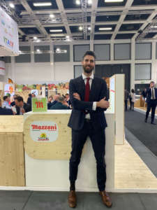 Matteo Mazzoni, direttore commerciale del Gruppo Mazzoni a Fruit Logistica