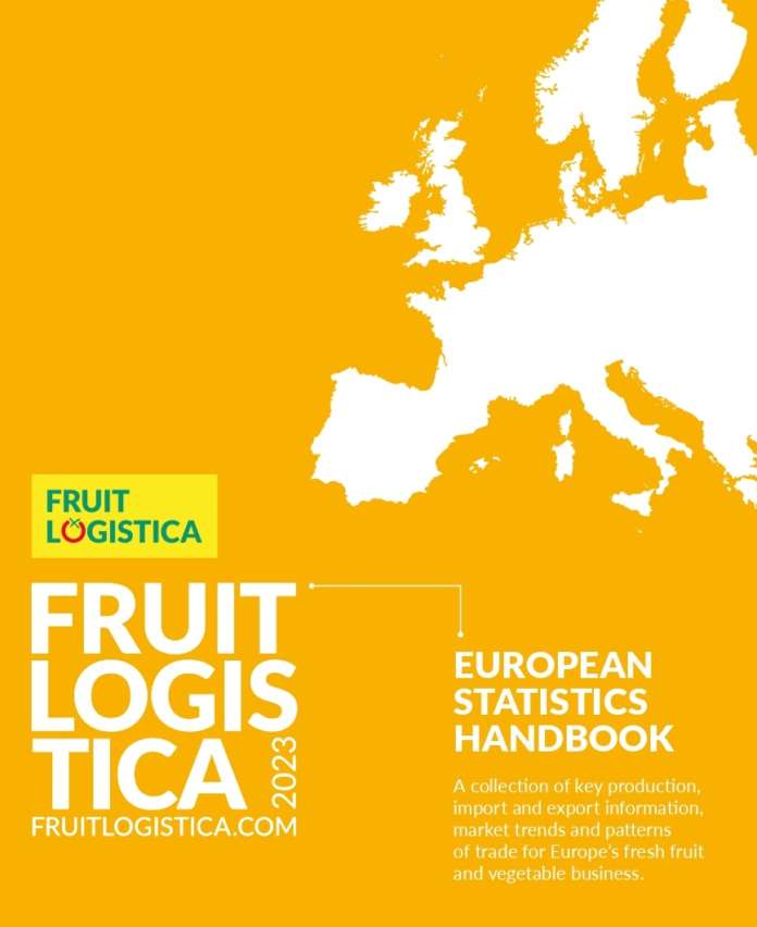 Lo Statistics Handbook 2023 si scarica dal sito di Fruit Logistica 2023