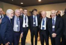 Un momento del convegno, con il presidente di Italmercati (al centro)