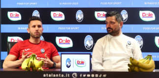 Il nutrizionista Denis Dell’Unto e lo chef Gabriele Calvi, nel team dell'Atalanta