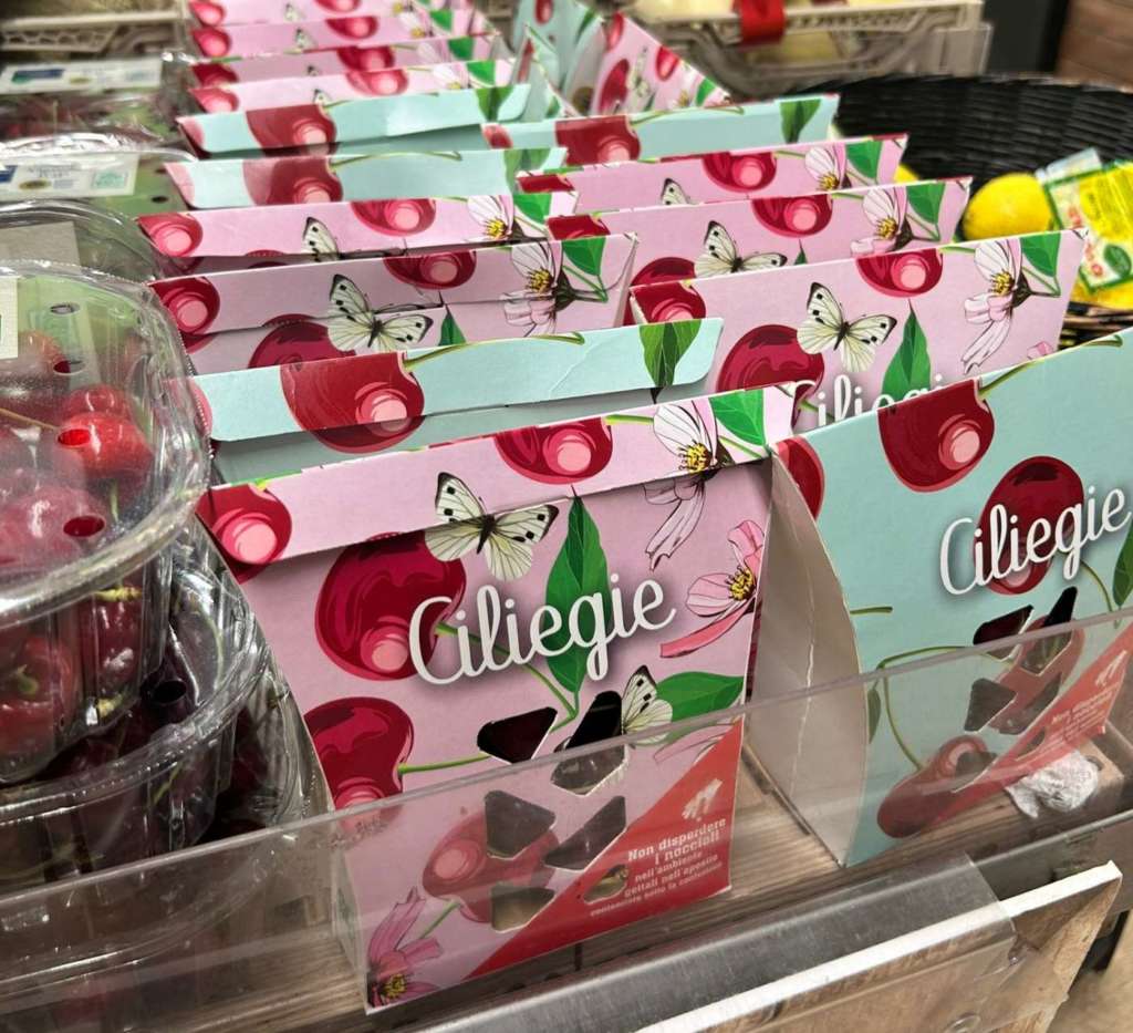Cherrybox, il cestino per le ciliegie con il porta noccioli