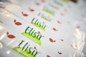 Logo di Elisir, marchio premium di Cedior