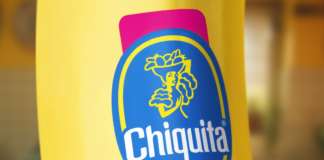 Il bollino blu di Chiquita con il nastro rosa