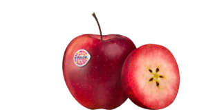 Kissabel, la mela dalla polpa rossa ricca di antociani