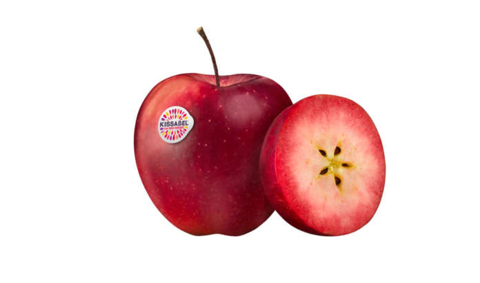 Kissabel, la mela dalla polpa rossa ricca di antociani